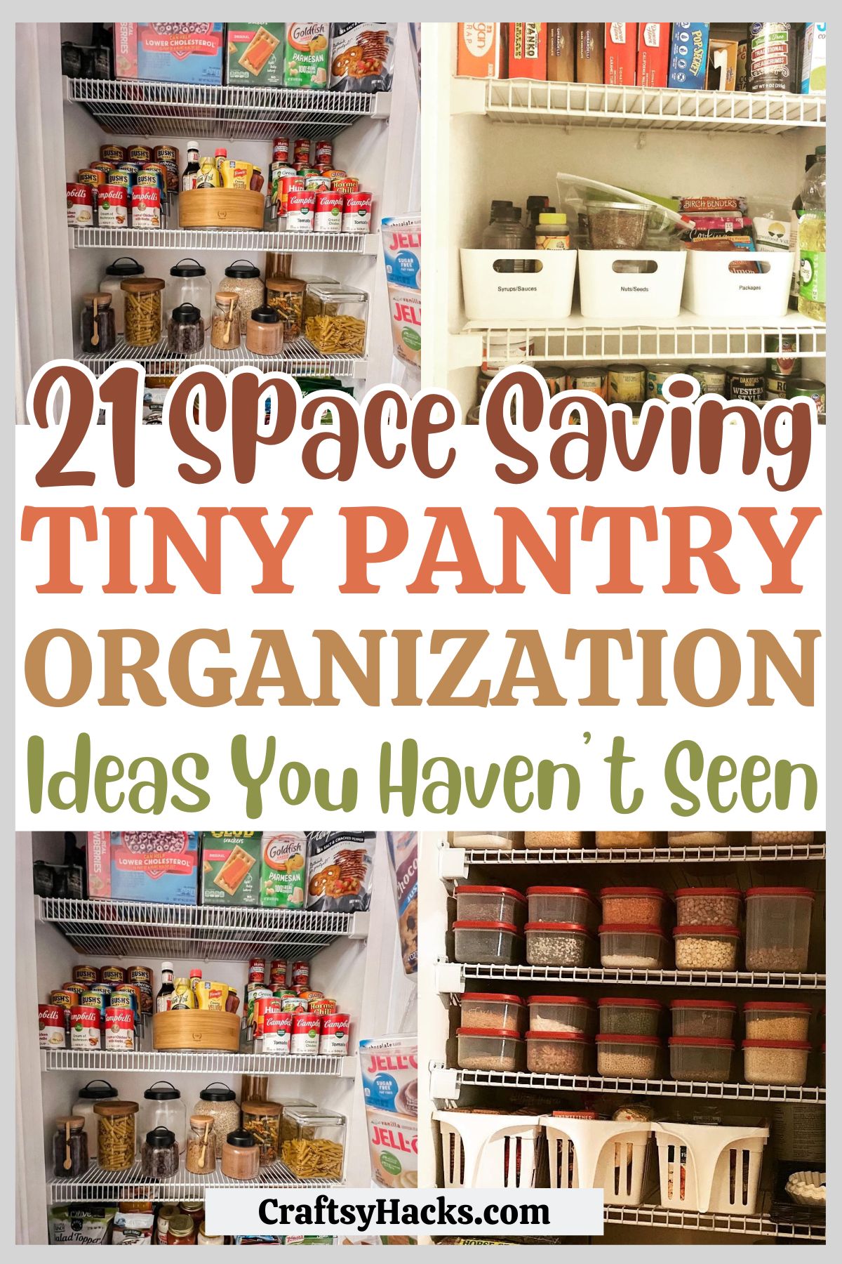 tiny pantry organizing ideas