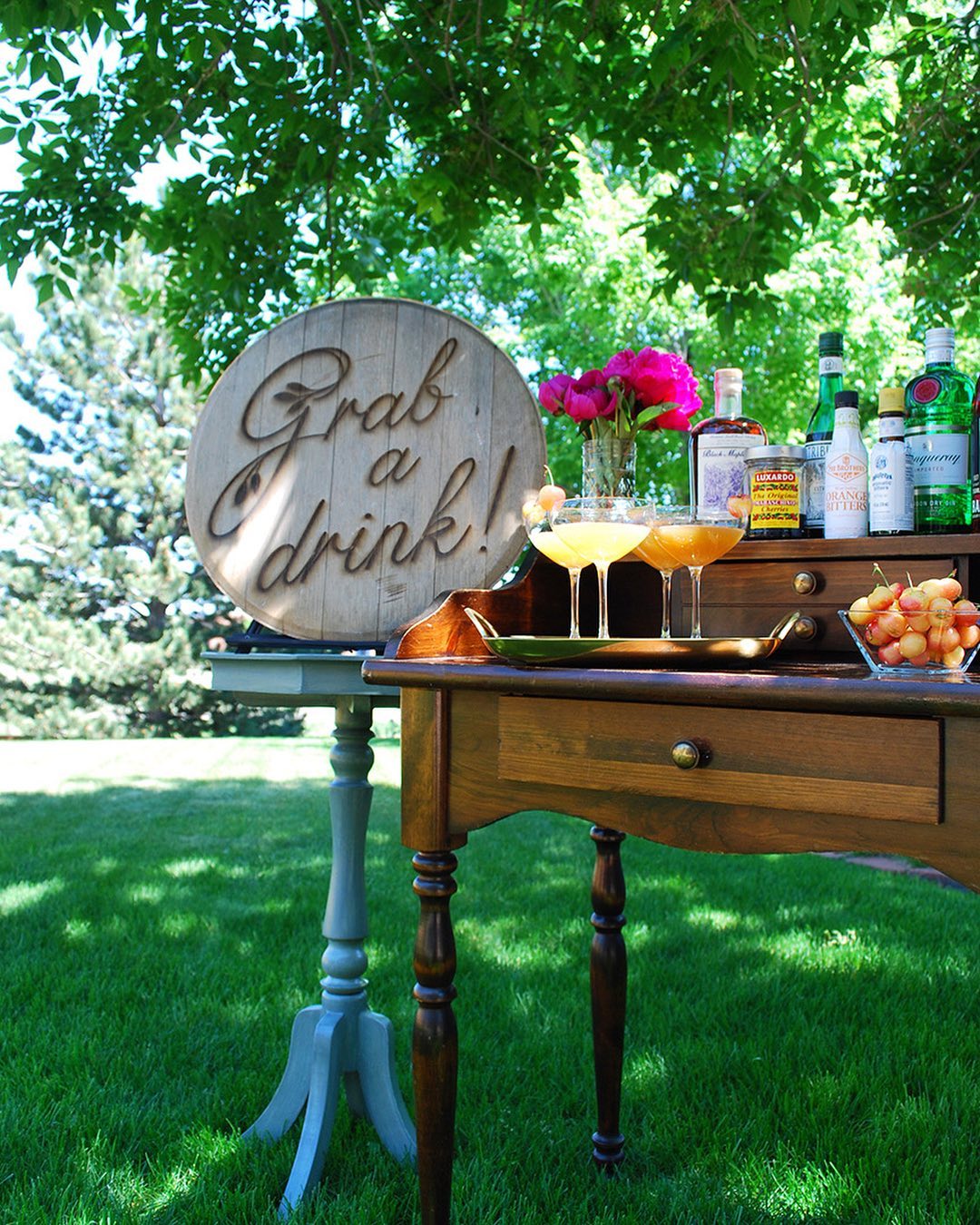 26. Vintage Desk Bar