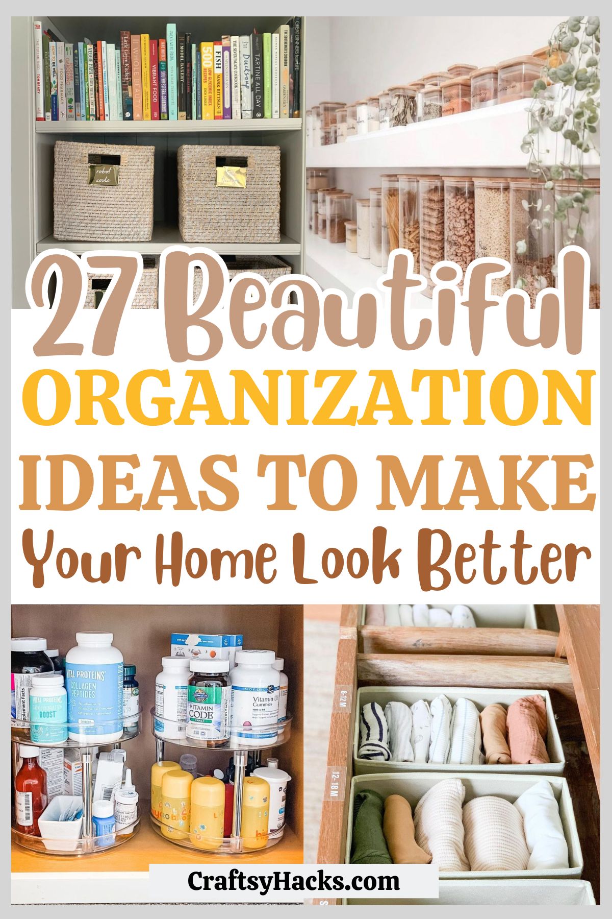 chic organization ideas