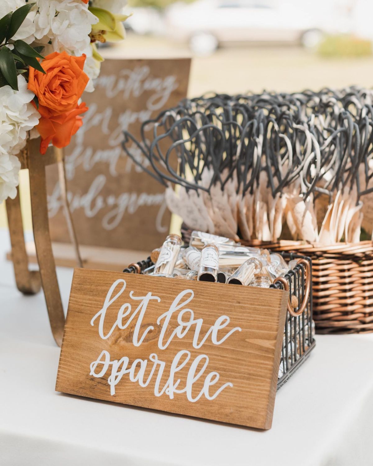 27. Sparkling Heart Favors