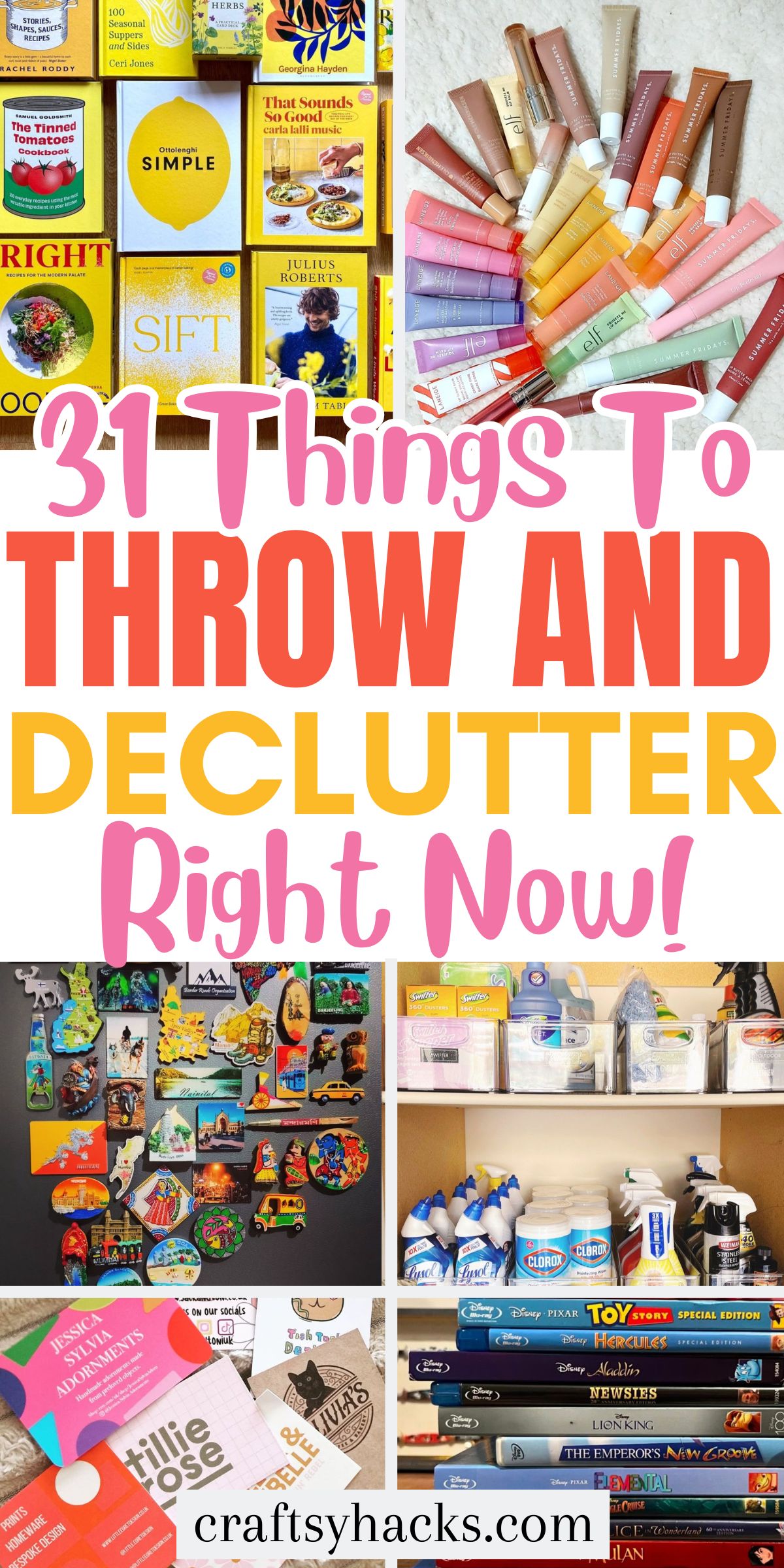 things to declutter