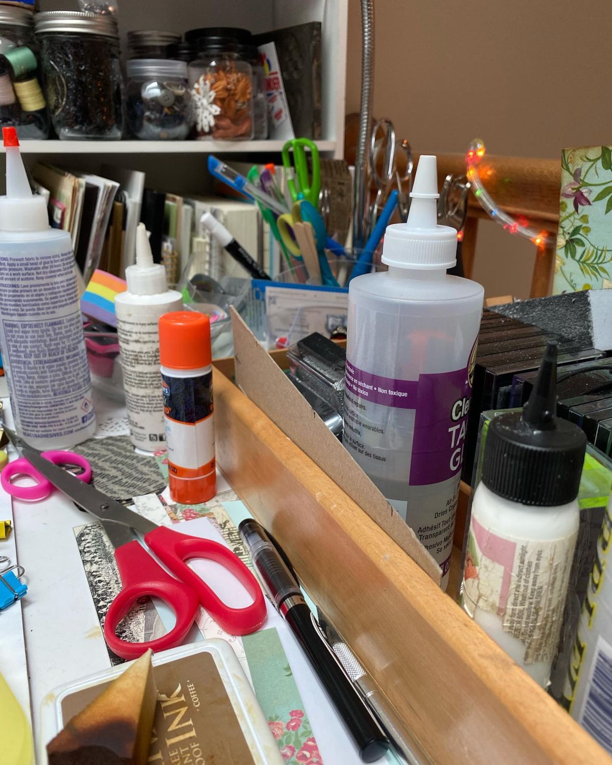 4. Dried Out Glue