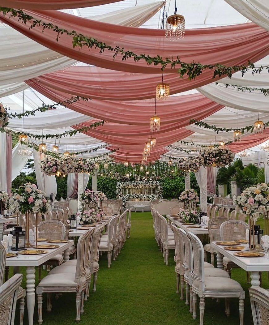4. Dusty Rose and Ivory Perfection