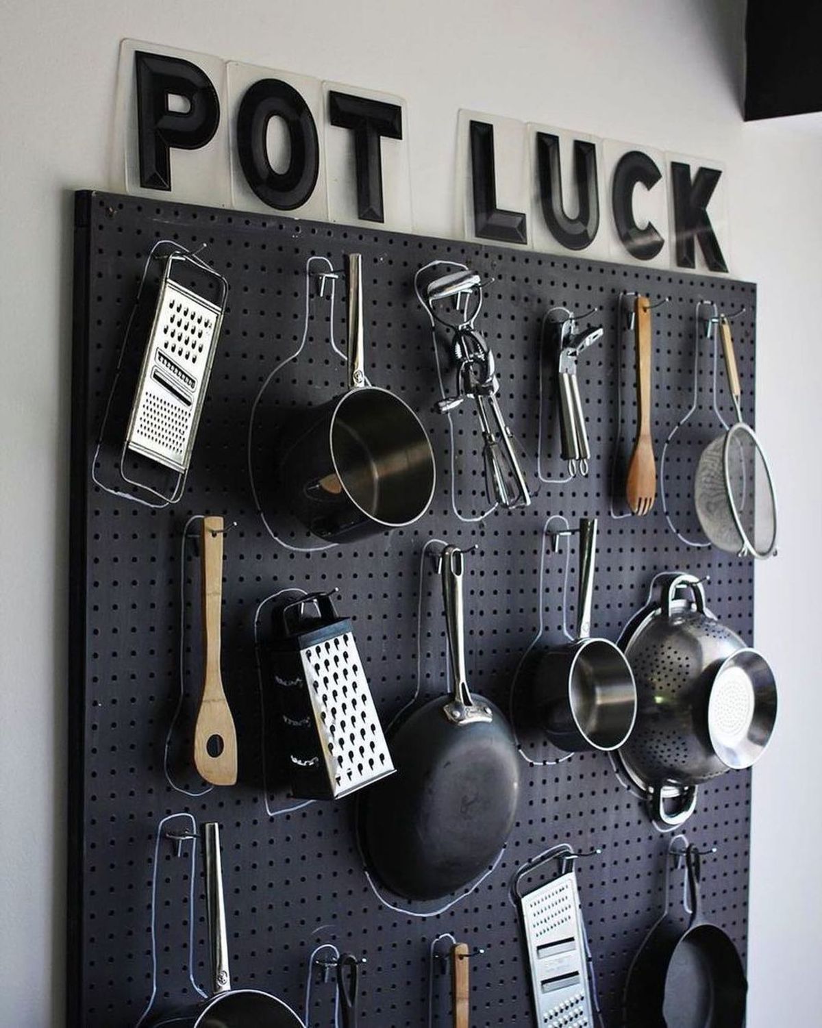 Kitchen Pot Storage