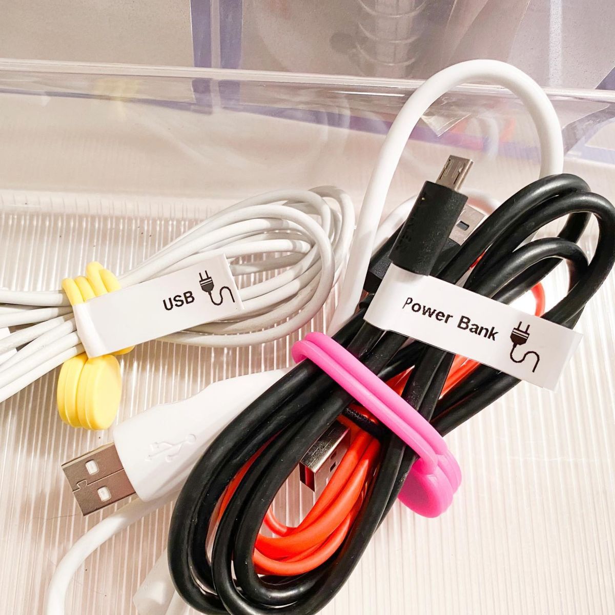 5. Magnet Cord Organizers