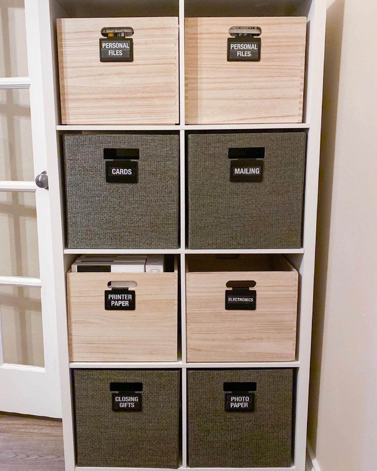 Cube Storage for Home Office