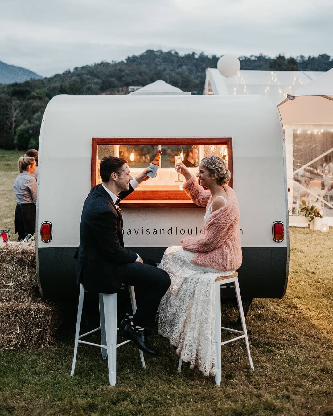 6. Laid-Back Camper Van Bar