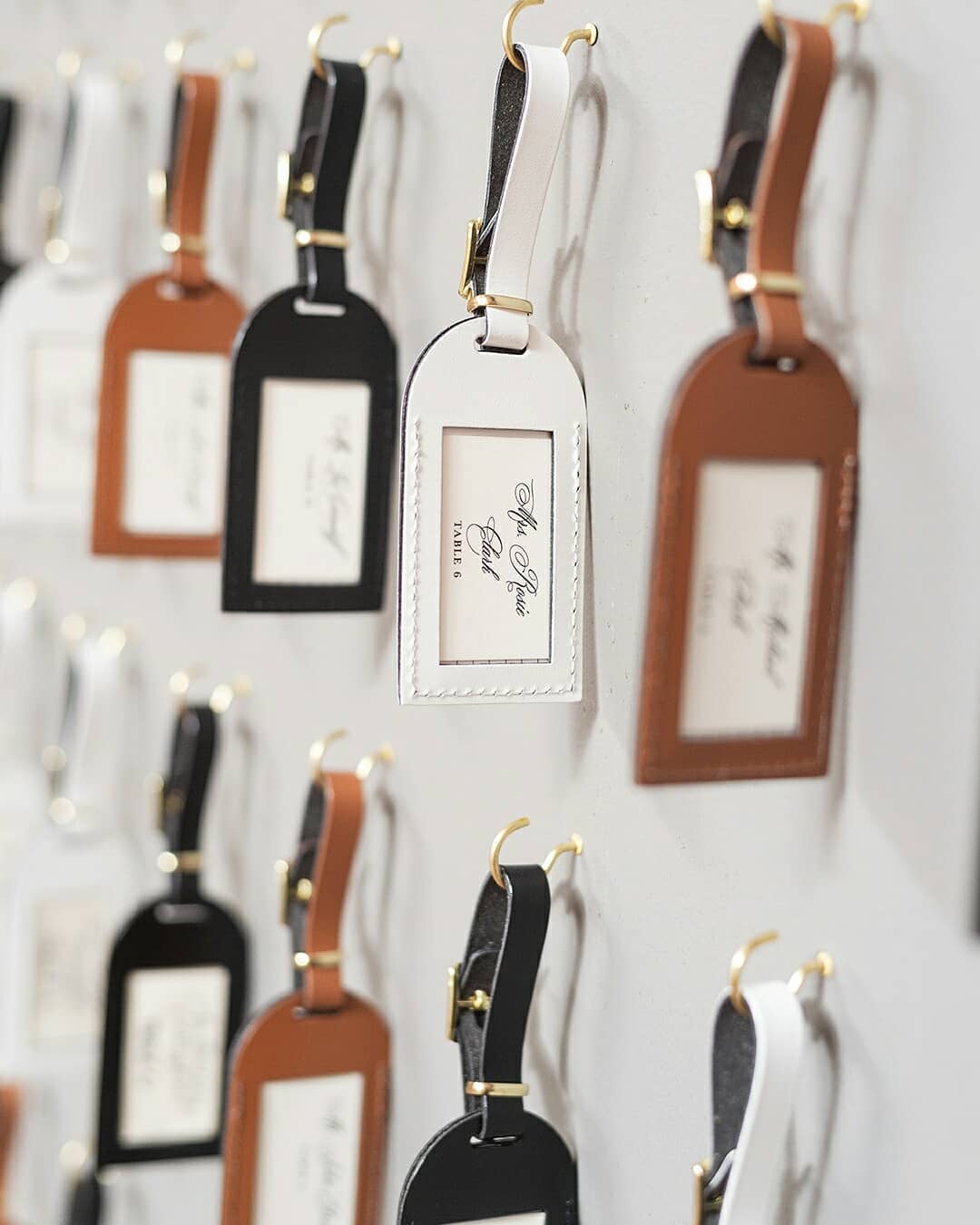 6. Luggage Tag Place Cards