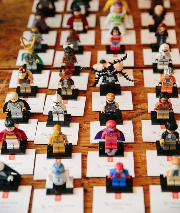 7. Lego Place Cards