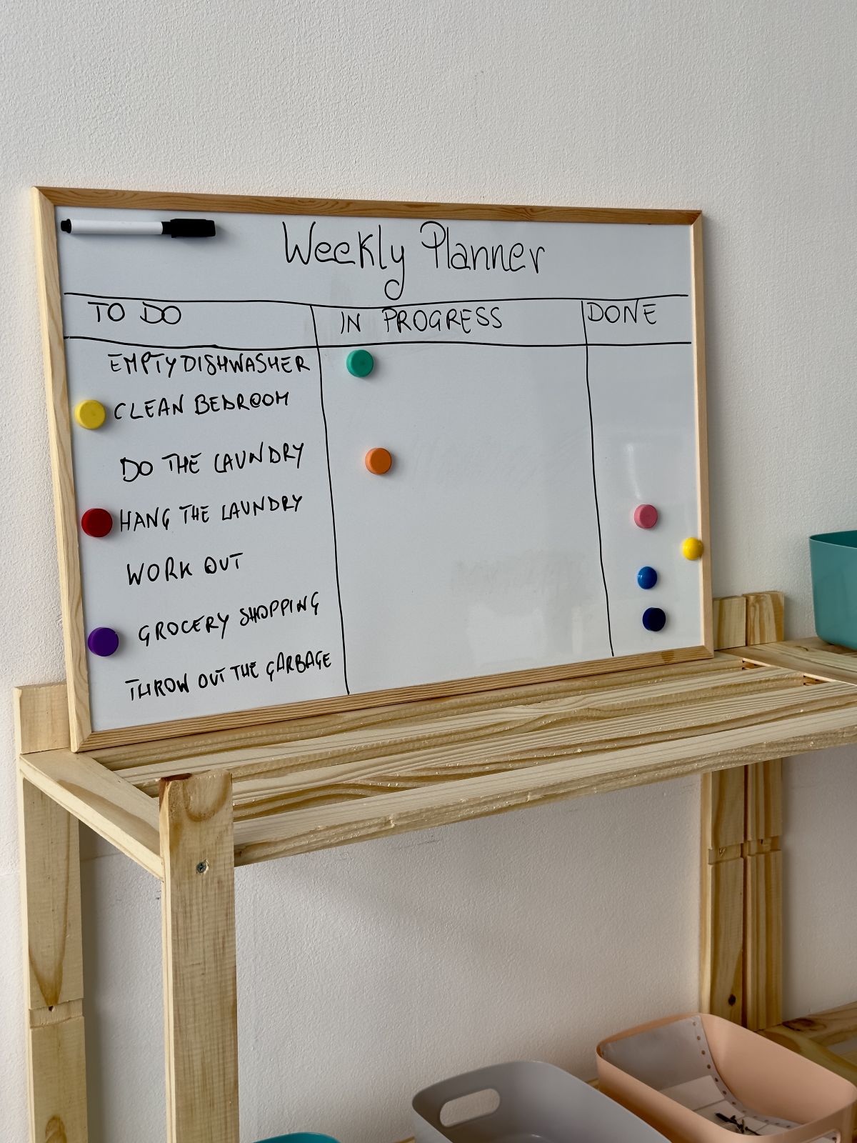 8. Bulletin Board for Visual To-Do List