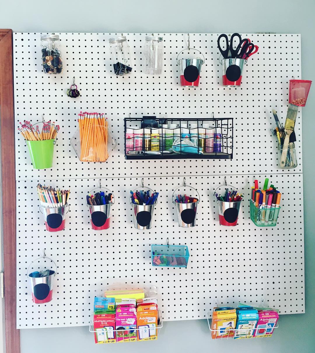 Craft Room Pegboard