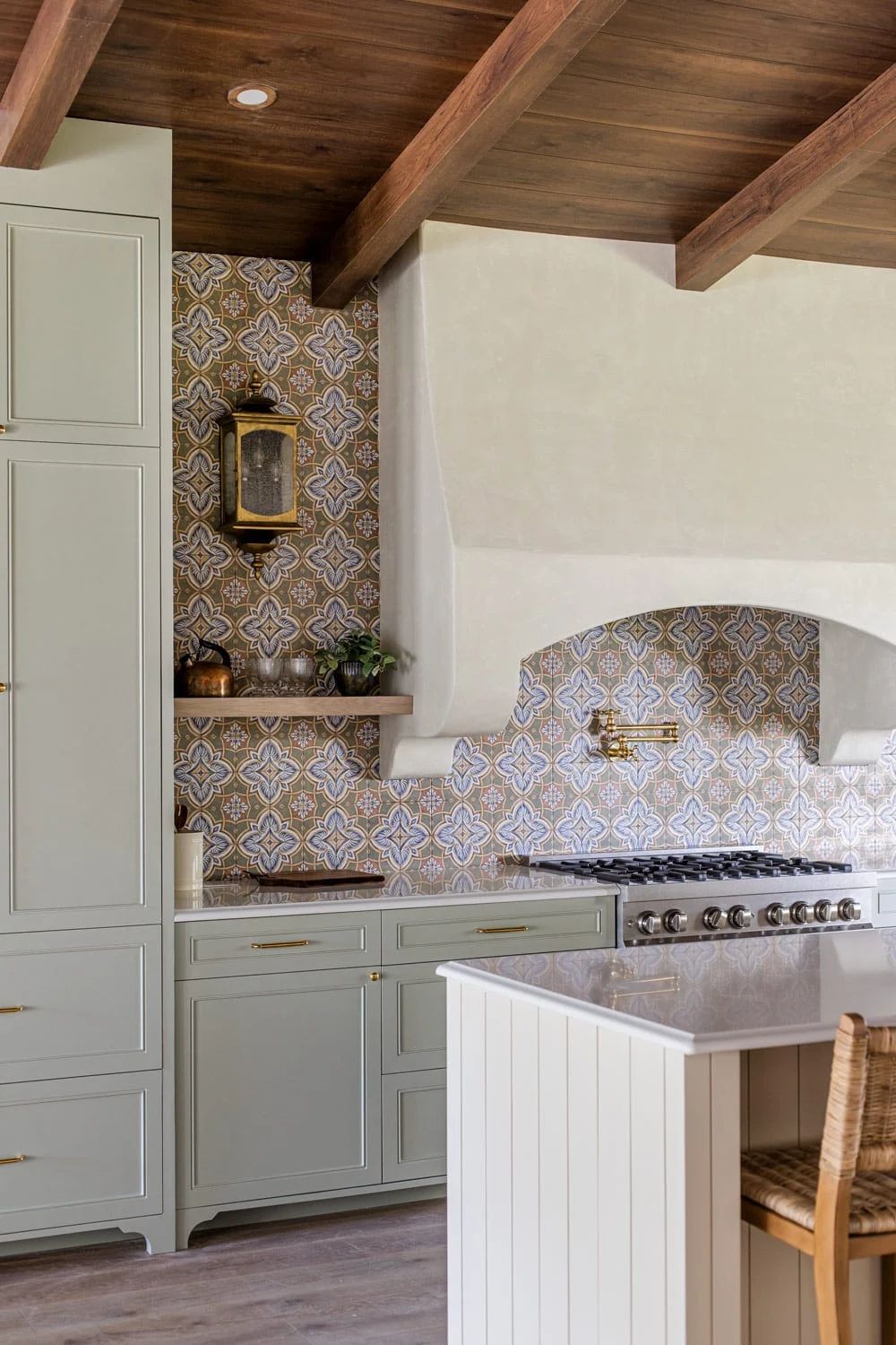 Floating Kitchen Shelves