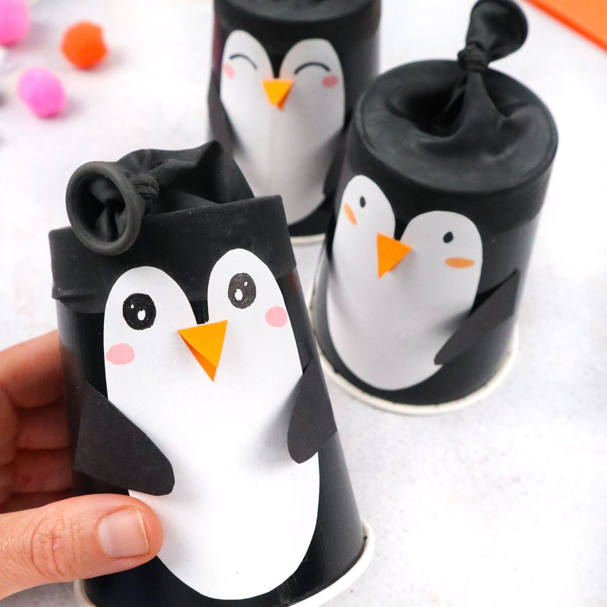 DIY Penguin Poppers