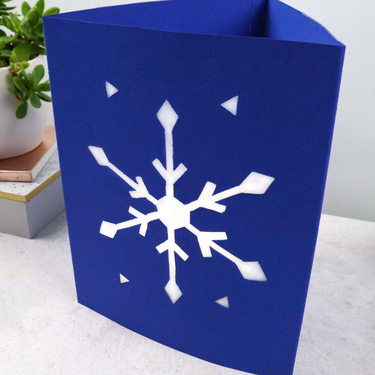 DIY Snowflake Lanterns