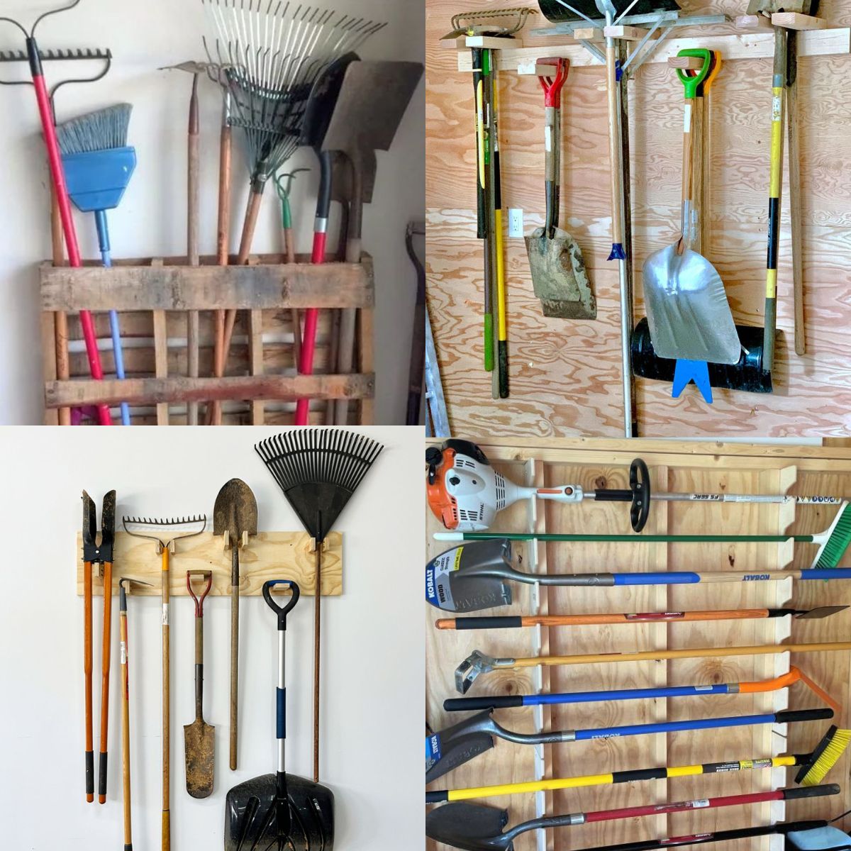 21 Genius Garden Tool Organization Ideas