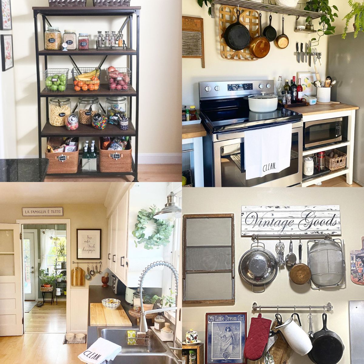 21 Genius Kitchen Wall Storage Hacks That’ll Work for You