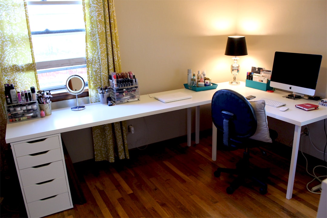 10. L-Shaped Desk