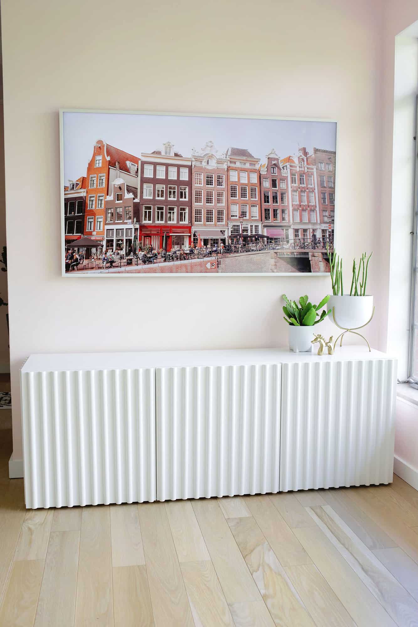 14. Fluted IKEA BESTA Hack