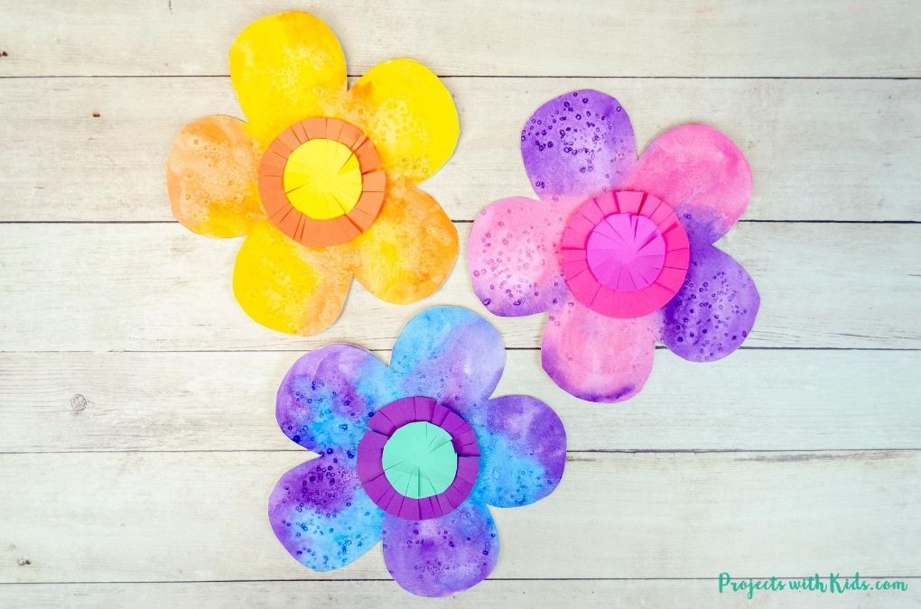 15. Watercolor Flowers