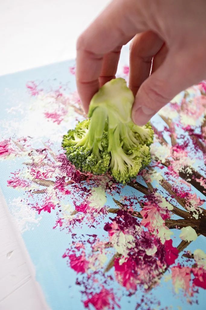 18. Paint With Broccoli