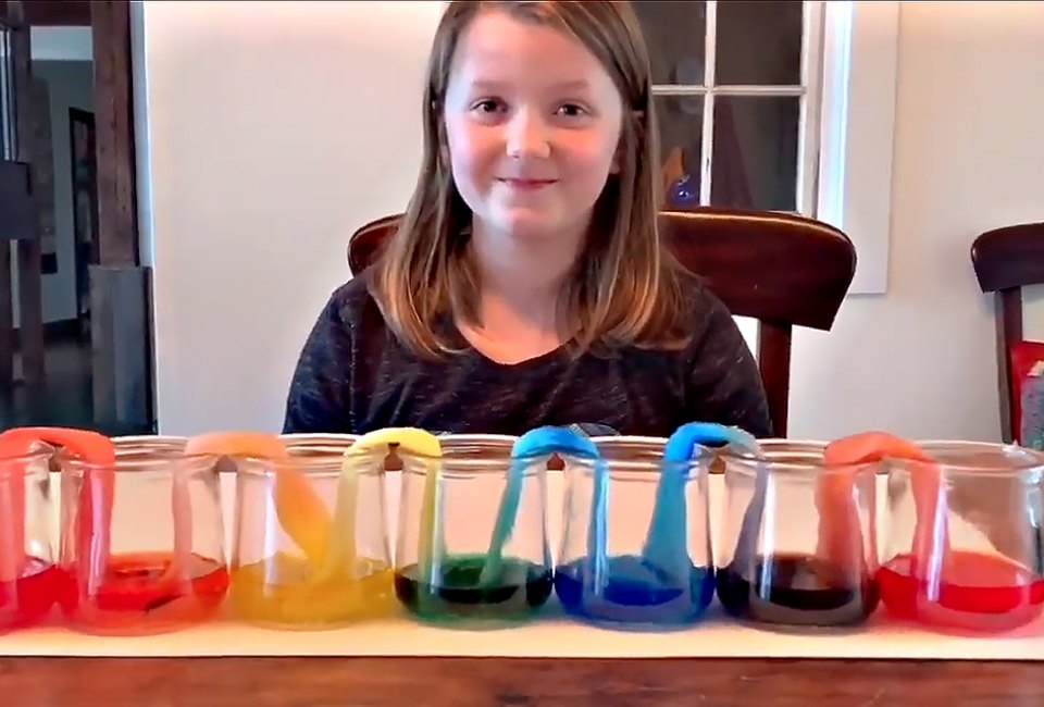 19. Make a Walking Water Rainbow