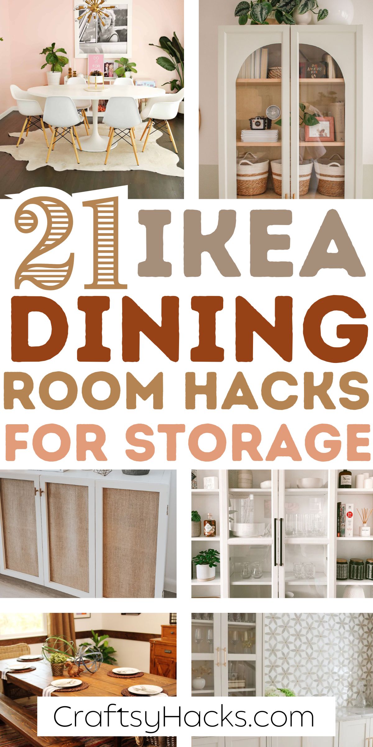 IKEA Dining Room Storage hacks