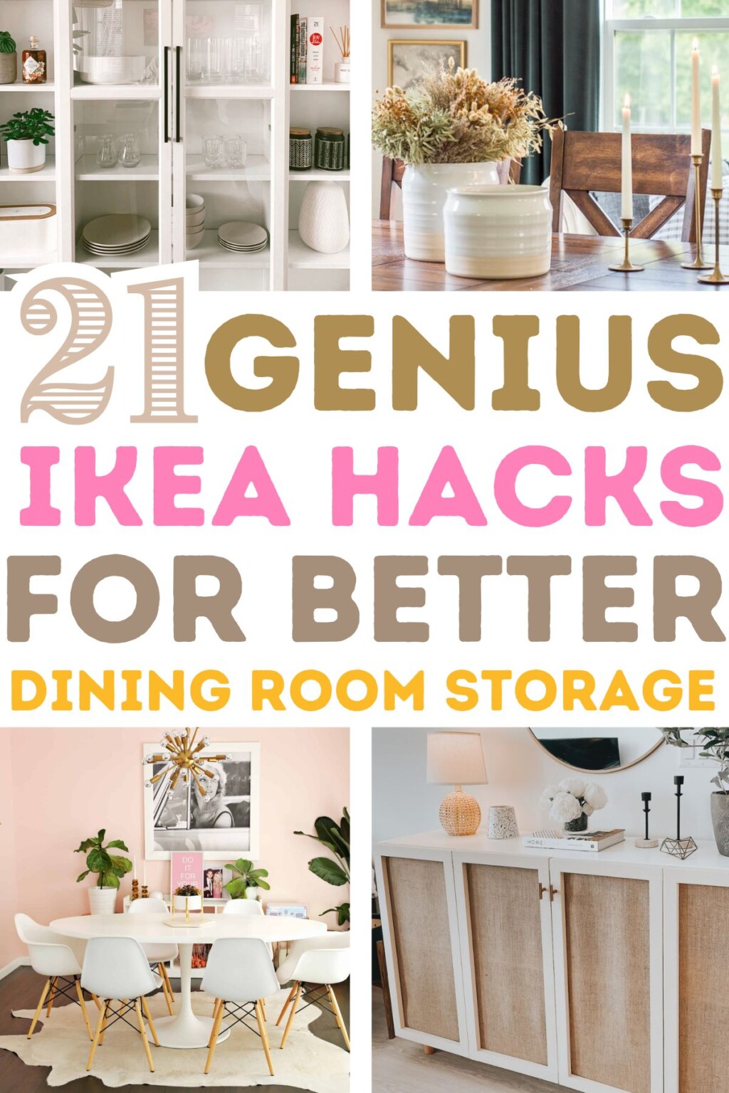 21 IKEA Hacks for Dining Room Storage - Craftsy Hacks