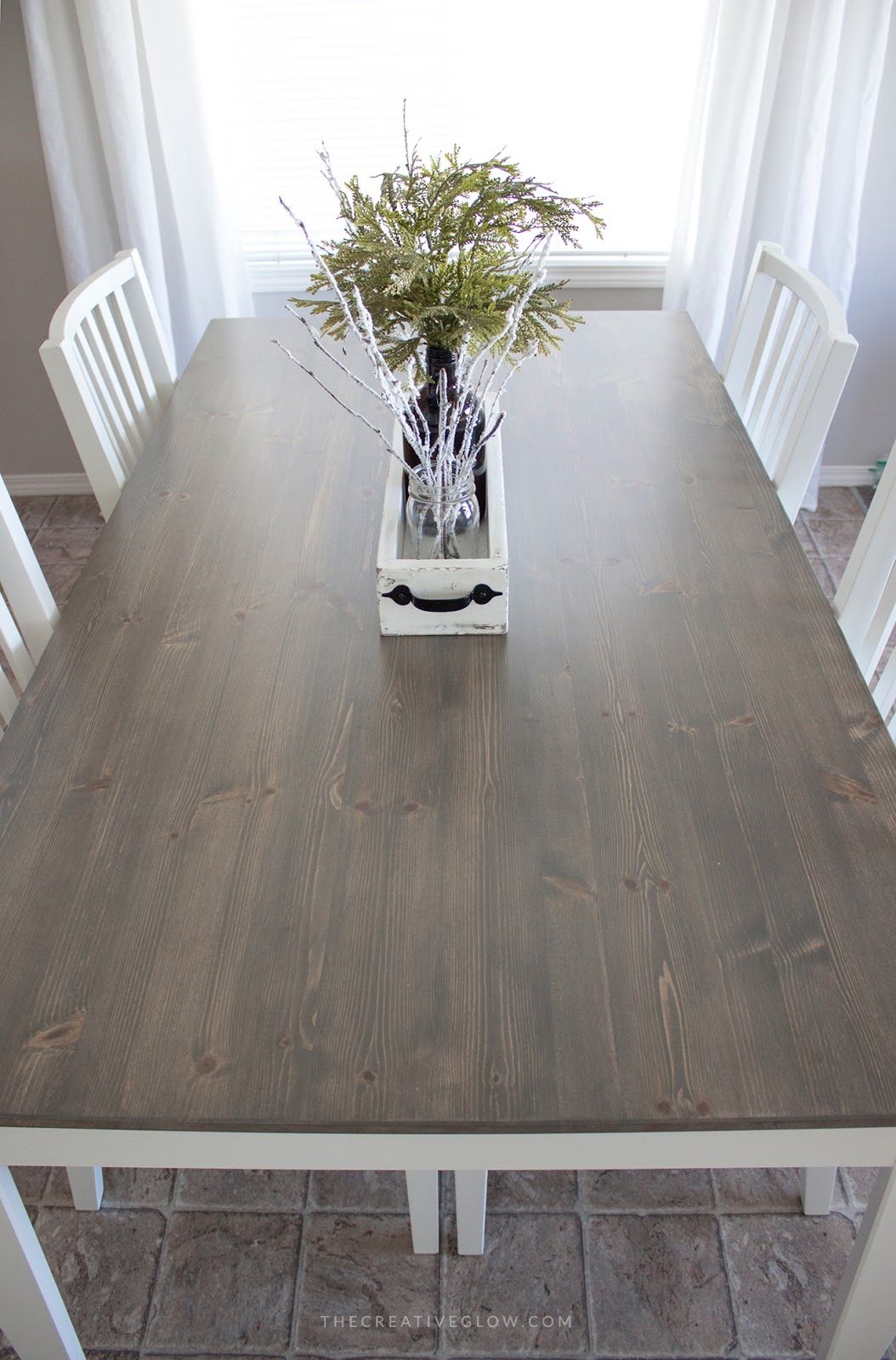 5. Modern Farmhouse Table