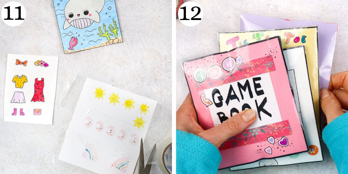 Creative Squishy Game Book Instructions 11-12