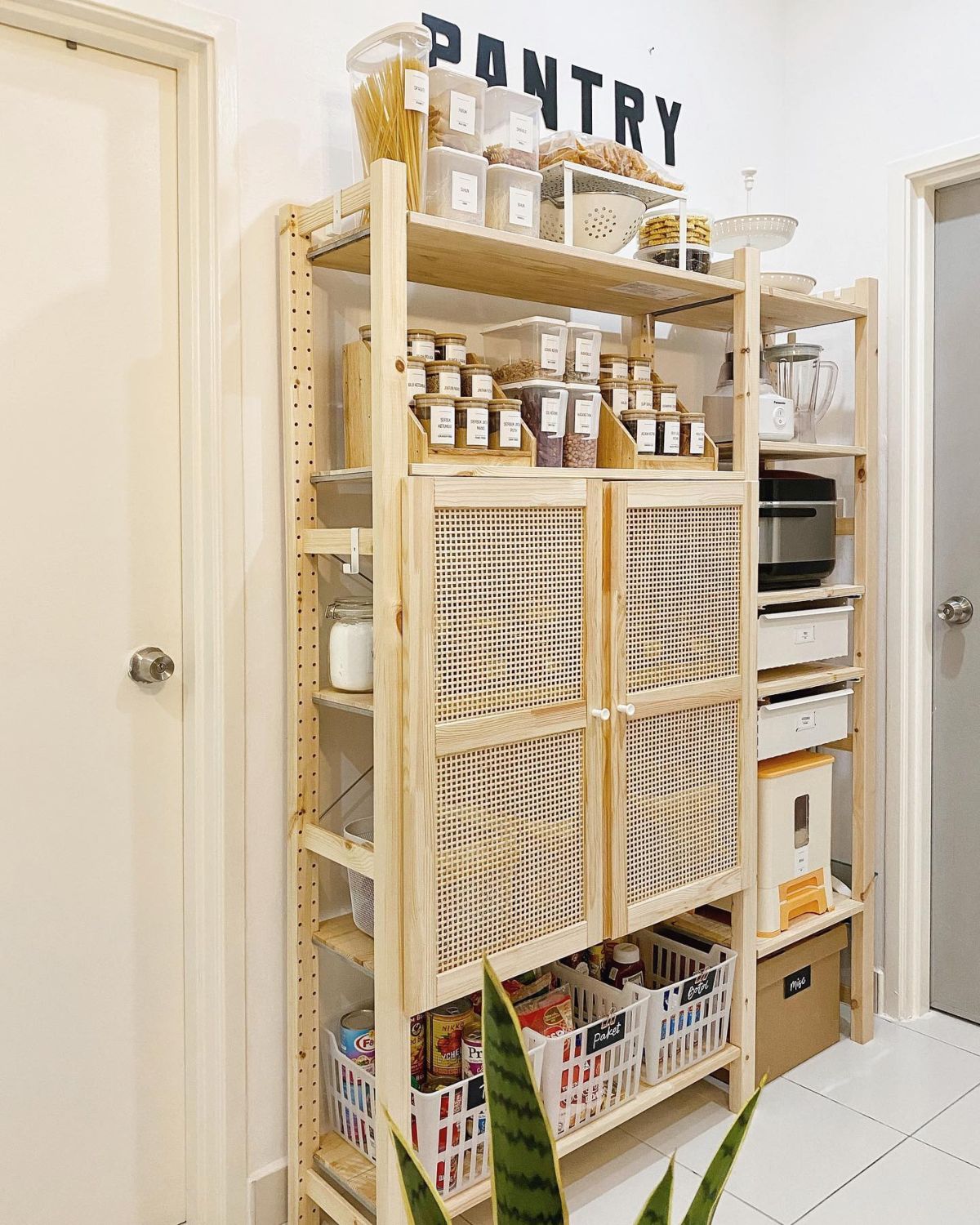 8. Pantry Spice Organization
