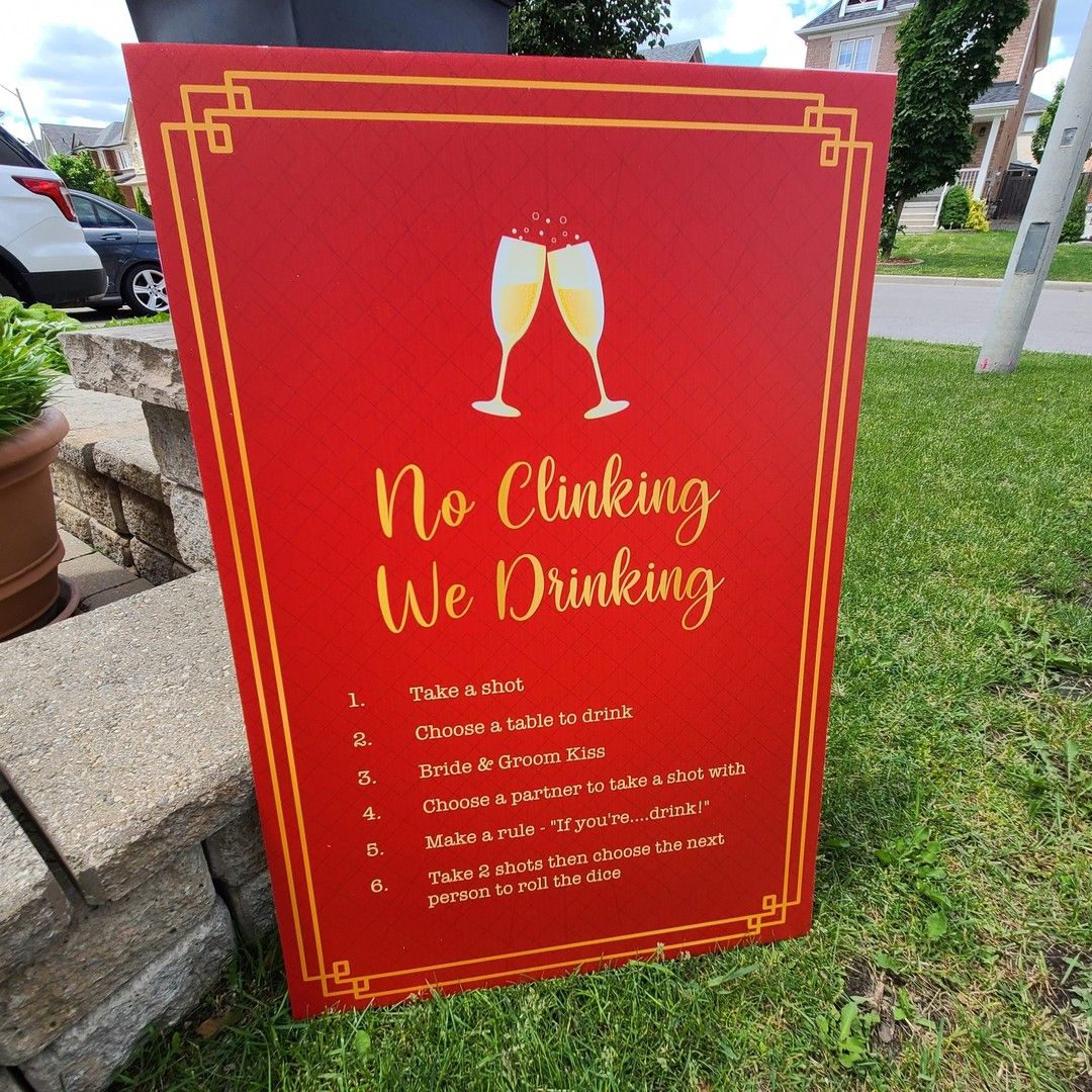 9. No Clinking We Drinking Game