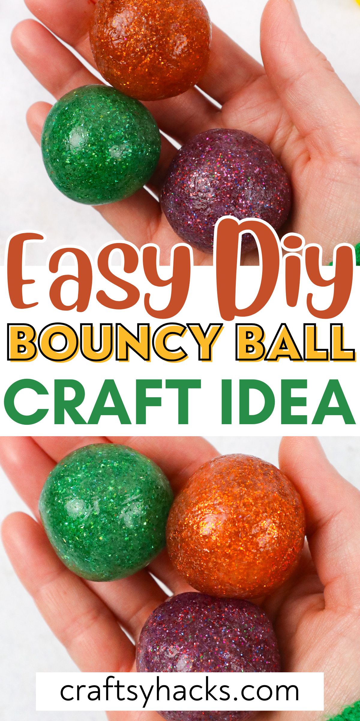 DIY Bouncy Ball Craft