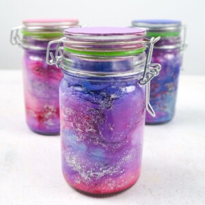 DIY Galaxy Jars