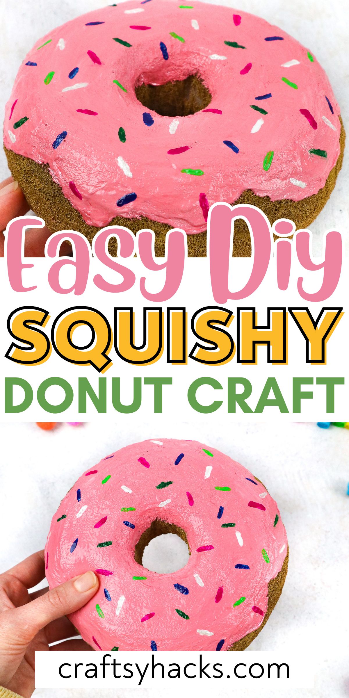 DIY Squishy Donuts