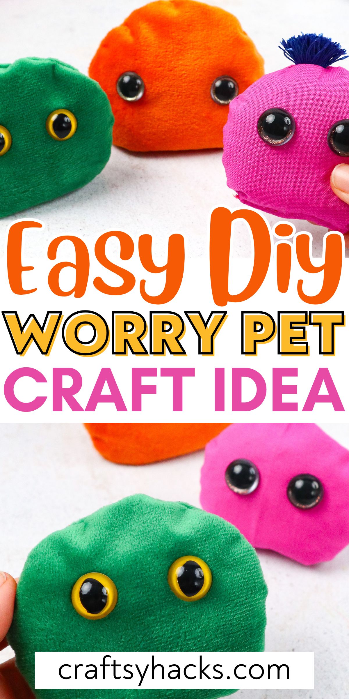 DIY Worry Pets