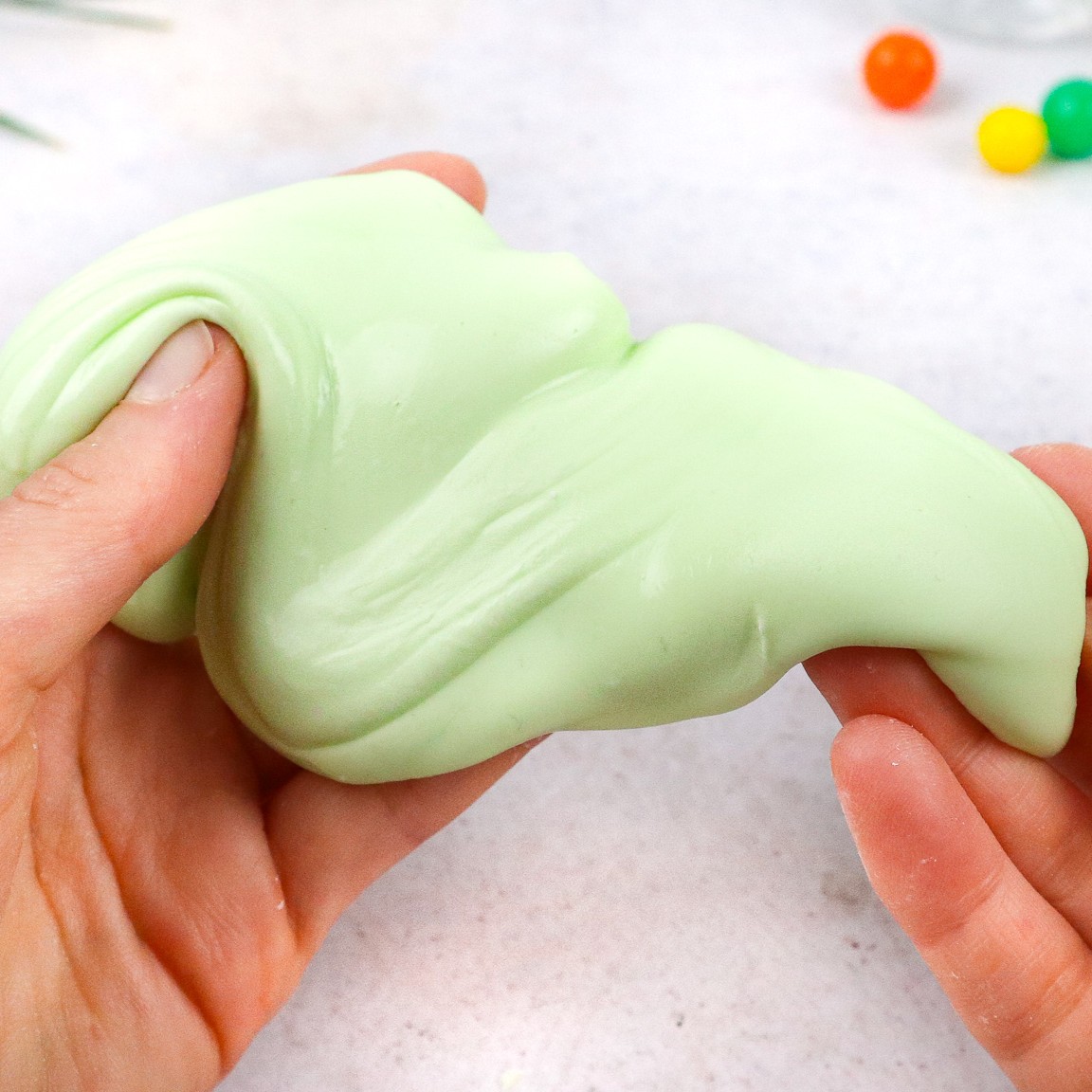DIY Shampoo Slime