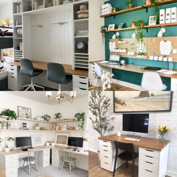 ikea desk ideas