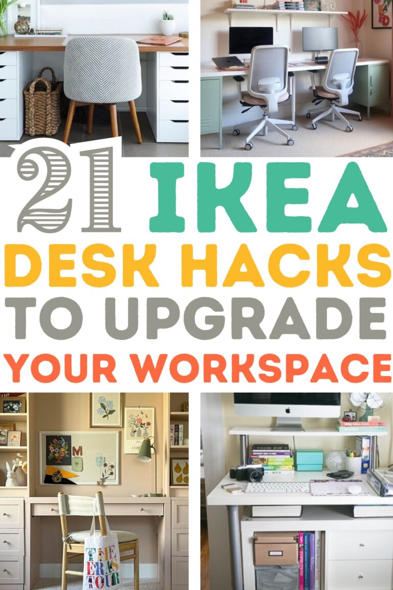 21 Stunning IKEA Desk Makeover Ideas - Craftsy Hacks
