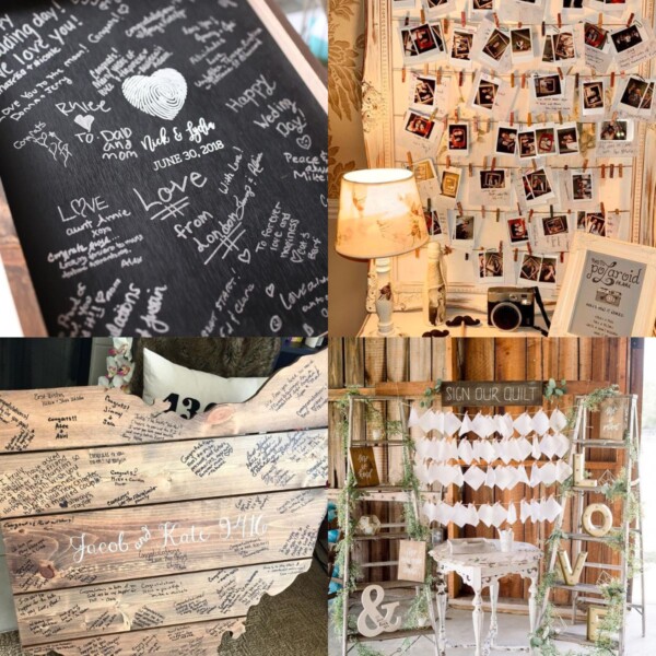 alternatives for wedding guest book