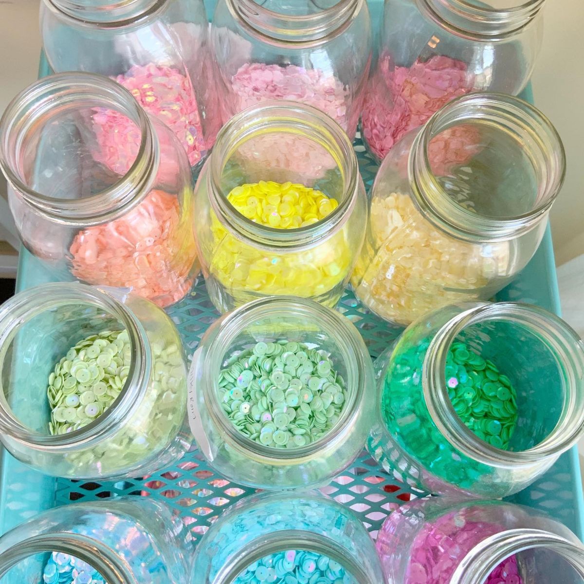 Rolling Cart For Sequins
