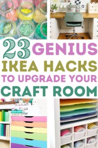 23 Genius IKEA Hacks to Transform Your Craft Room - Craftsy Hacks