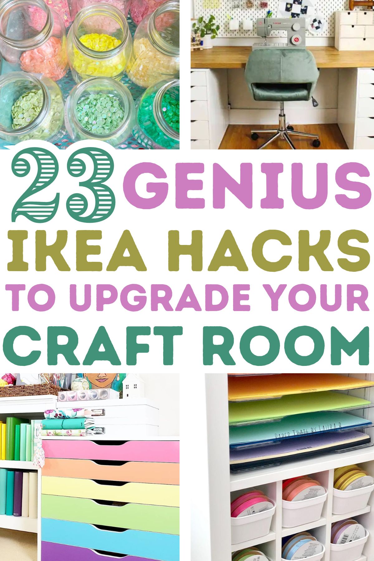 IKEA Craft room hacks