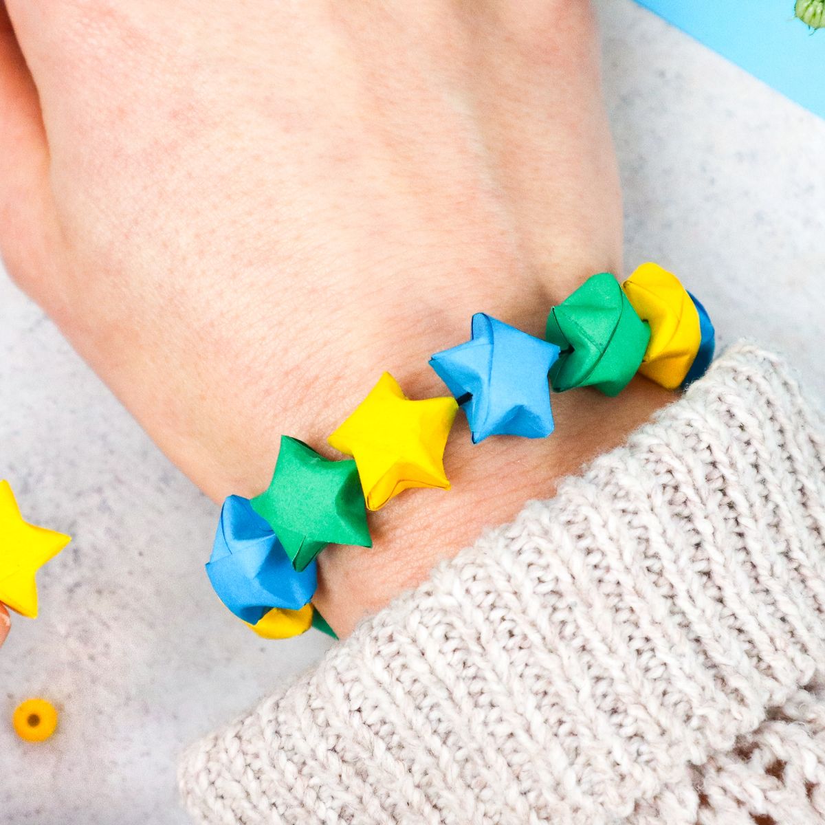 DIY Paper Bracelets