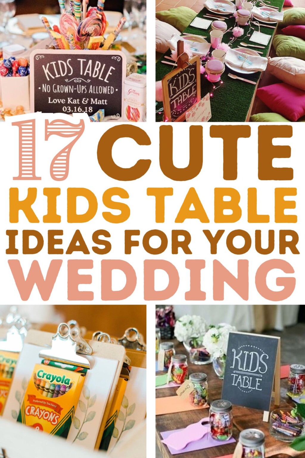 17-cute-kids-table-wedding-ideas-for-the-little-ones-craftsy-hacks